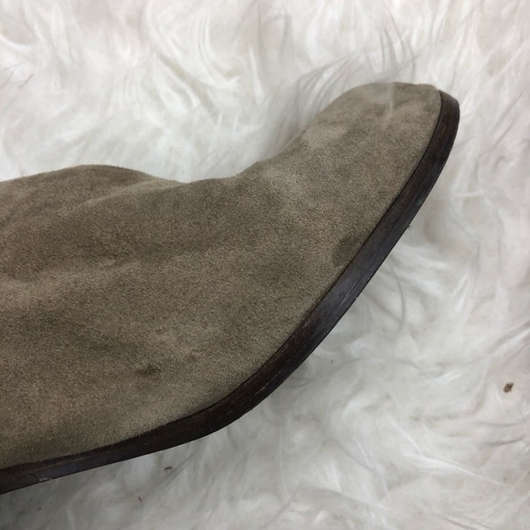 Sam Edelman Louie suede fringe boots 9.5 - Picture 5 of 8